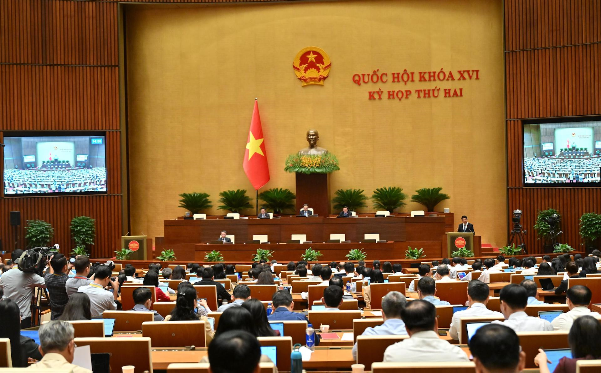 Thông cáo báo chí số 2, Kỳ họp thứ hai, Quốc hội khóa XVI